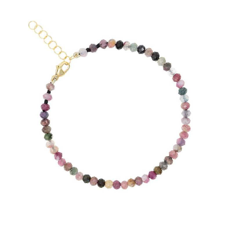 Tourmaline Beaded Bracelet