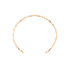Cuff gold filled adjustable Bracelet by Becket & Quill, handmade in Los Angeles