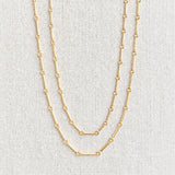 Short Bar chain necklace