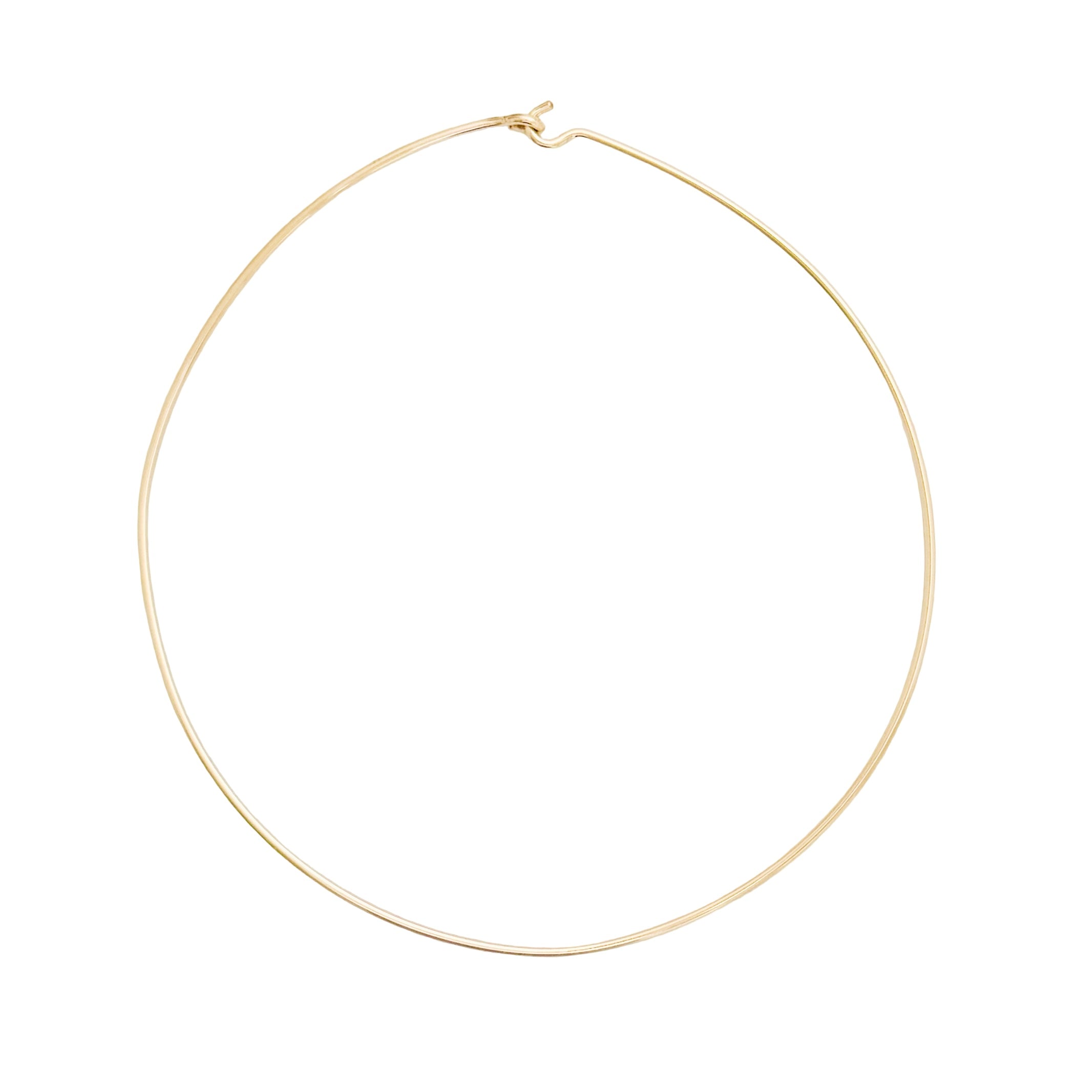 Cuff Choker Necklace in gold fill by Becket & Quill, handmade in Los Angeles