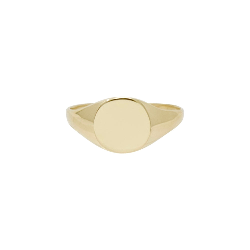 Signet Ring by Becket & Quill, handmade in Los Angeles
