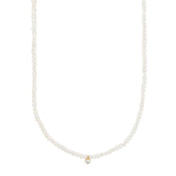 Pearl Beaded Necklace by Becket & Quill, handmade in Los Angeles