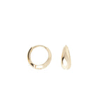 Everyday Hoop Earrings by Becket & Quill, handmade in Los Angeles