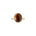 Tiger's Eye Crown Bezel Ring by Becket & Quill, handmade in Los Angeles