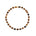 Tiger's Eye Stretch and gold filled bead Bracelet by Becket & Quill, handmade in Los Angeles