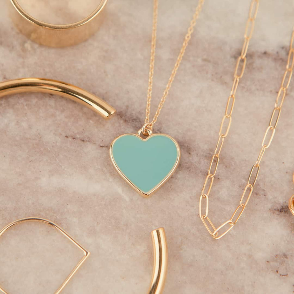 アクセサリー VI E DIT Peace Hart Necklece love-peace-heart-necklace-