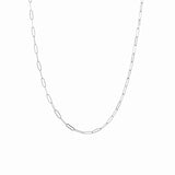Mini Link Choker Necklace - Sterling Silver